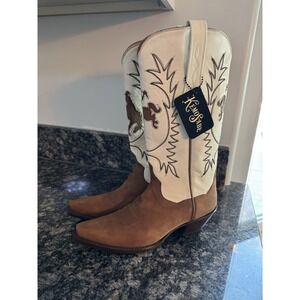 KEMO SABE GRIT BRONCO $1395 Women's Cowboy Rodeo Boots. NWOB Sz 7 Sold Out!
